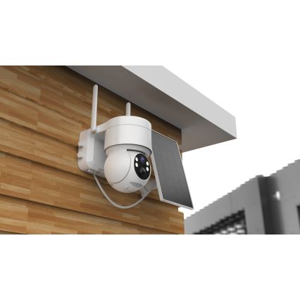Immax NEO 07803L - Älykäs ulkokäyttöön tarkoitettu aurinkokamera anturilla SENTRY 6000mAh Wi-Fi Tuya IP65
