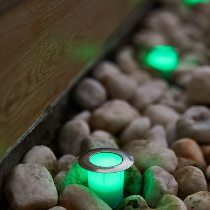 Immax NEO 07905L - LED RGB Himmennettävä aurinkokennolamppu ESTRELAS 8xLED/0,25W/5V IP65 Tuya