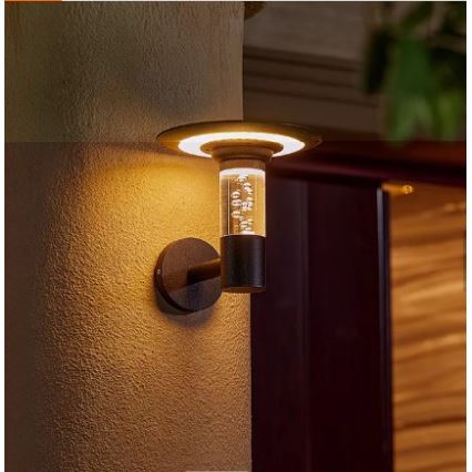 Immax NEO 07907L - LED RGB+CW/W Himmennettävä aurinko seinävalaisin BUBBLES LED/2W/5,5V IP54 Tuya