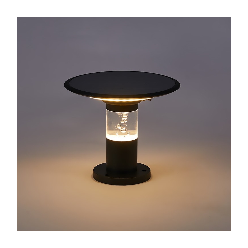 Immax NEO 07908L - LED RGB+CW/W Himmennettävä aurinkokennilamppu LED/2W/5V IP54 Tuya
