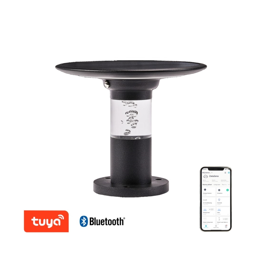 Immax NEO 07908L - LED RGB+CW/W Himmennettävä aurinkokennilamppu LED/2W/5V IP54 Tuya