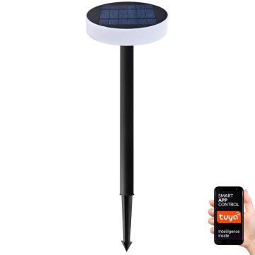 Immax NEO 07910L - LED RGB Himmennettävä aurinkokennovalo anturilla NEO LITE LED/1W/5V pyöreä IP54 Tuya
