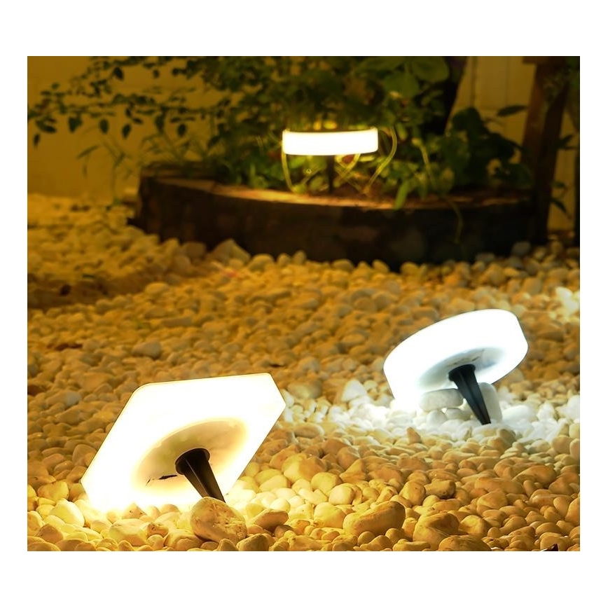 Immax NEO 07911L - LED RGB Himmennettävä aurinkokennovalo anturilla NEO LITE LED/1W/5V kulmikas IP54 Tuya