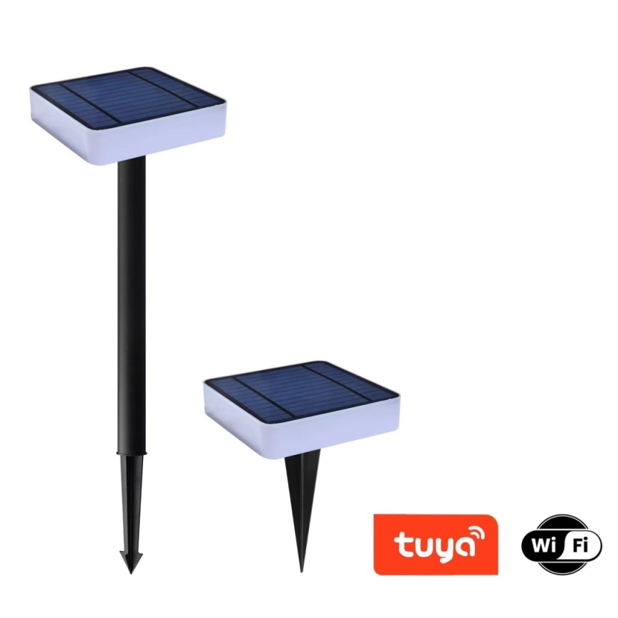 Immax NEO 07911L - LED RGB Himmennettävä aurinkokennovalo anturilla NEO LITE LED/1W/5V kulmikas IP54 Tuya