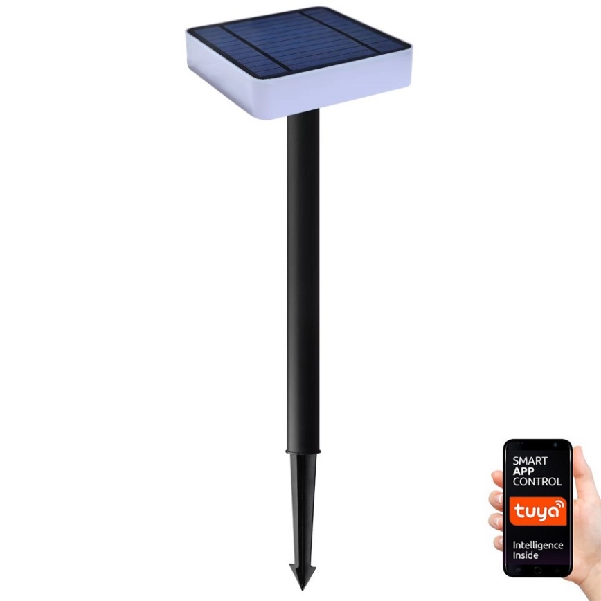 Immax NEO 07911L - LED RGB Himmennettävä aurinkokennovalo anturilla NEO LITE LED/1W/5V kulmikas IP54 Tuya