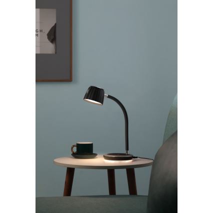 Immax NEO 08996L - Himmennettävä LED-pöytävalaisin langattomalla latauksella PERLA LED/1,5W + LED/6W/230V 3800-4300K