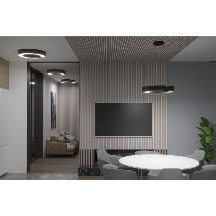 Immax NEO 7134 - LED SMART Himmennettävä kattokruunu johdossa CÉČKO LED/43W/230V + kauko-ohjaus 60 cm Tuya ZigBee
