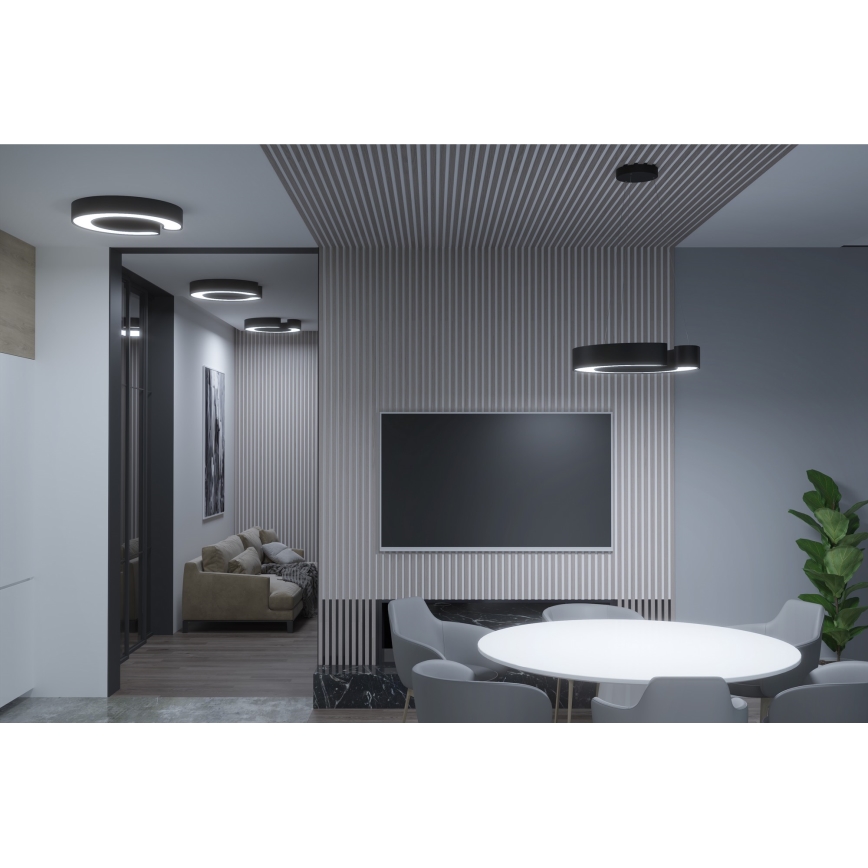 Immax NEO 7134 - LED SMART Himmennettävä kattokruunu johdossa CÉČKO LED/43W/230V + kauko-ohjaus 60 cm Tuya ZigBee