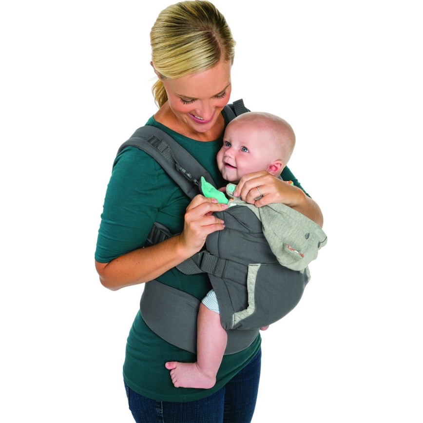 Infantino - Kantoreppu CUDDLE UP vihreä