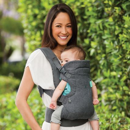 Infantino - Kantoreppu FLIP ADVANCED 4 in 1 tummanharmaa