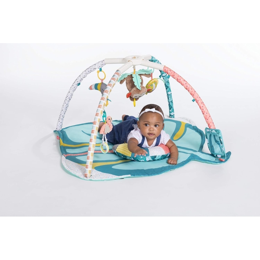 Infantino - Lasten peitto trapetsilla leikkimiseen 4in1 Zoo