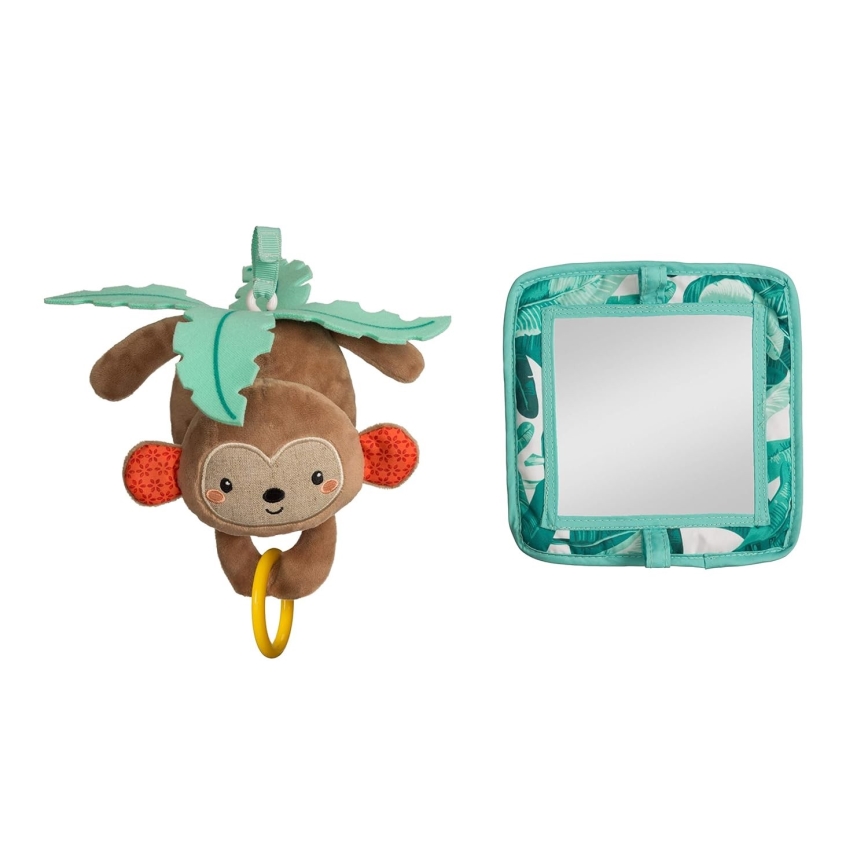 Infantino - Lasten peitto trapetsilla leikkimiseen 4in1 Zoo