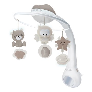 Infantino - Mobile melodialla 3in1 3xAAA ruskea