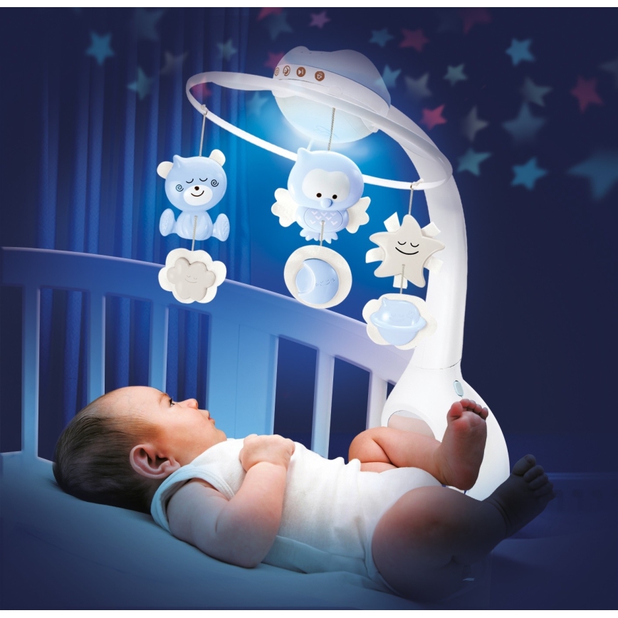 Infantino - Mobile melodialla 3in1 3xAAA sininen