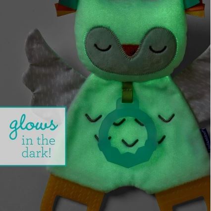 Infantino - Night lamppu kanssa glowing snuggle toy Owl