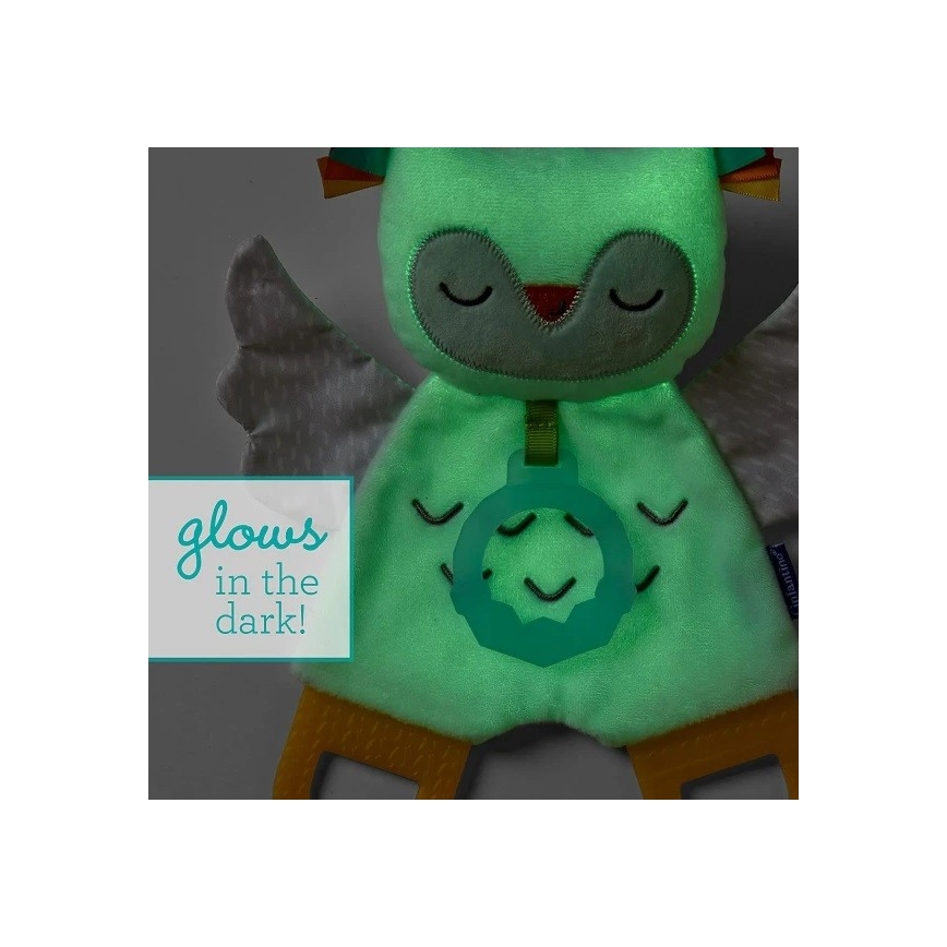 Infantino - Night lamppu kanssa glowing snuggle toy Owl