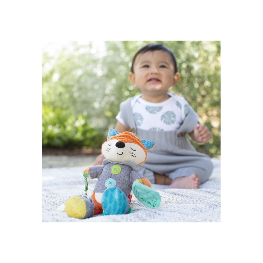 Infantino - Pehmolelu hampailla 30 cm male kettu