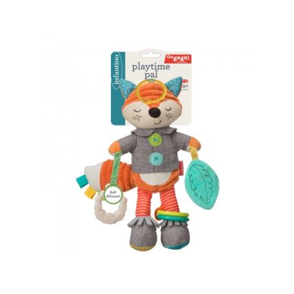 Infantino - Pehmolelu hampailla 30 cm male kettu