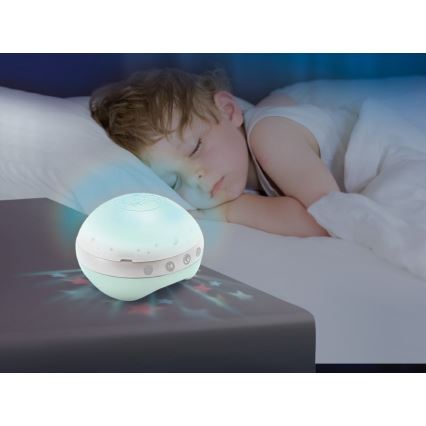 Infantino - Pinnasängyn mobiili melodialle ja projektori 3in1 3xAAA vihreä
