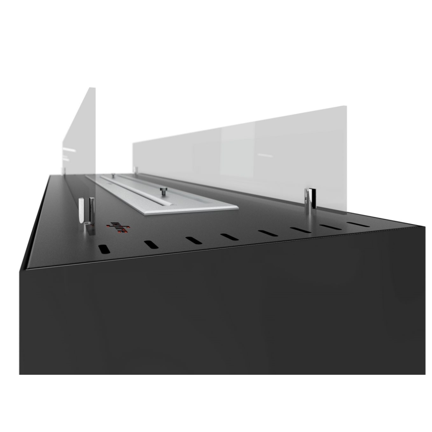 InFire - BIO takka 110x65 cm 3,5kW musta