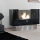 InFire - BIO takka 110x75 cm 3kW kaksipuolinen