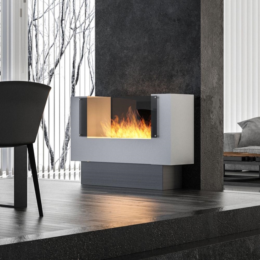 InFire - BIO takka 110x75 cm 3kW kaksipuolinen