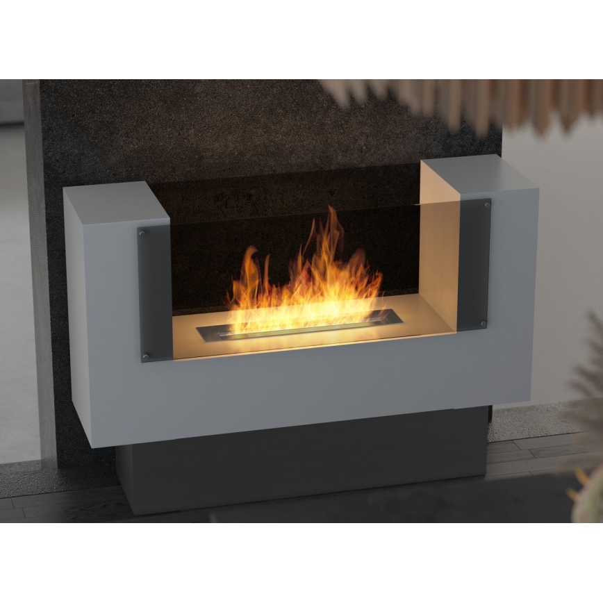 InFire - BIO takka 110x75 cm 3kW kaksipuolinen