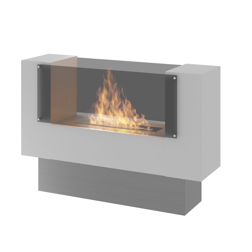 InFire - BIO takka 110x75 cm 3kW kaksipuolinen