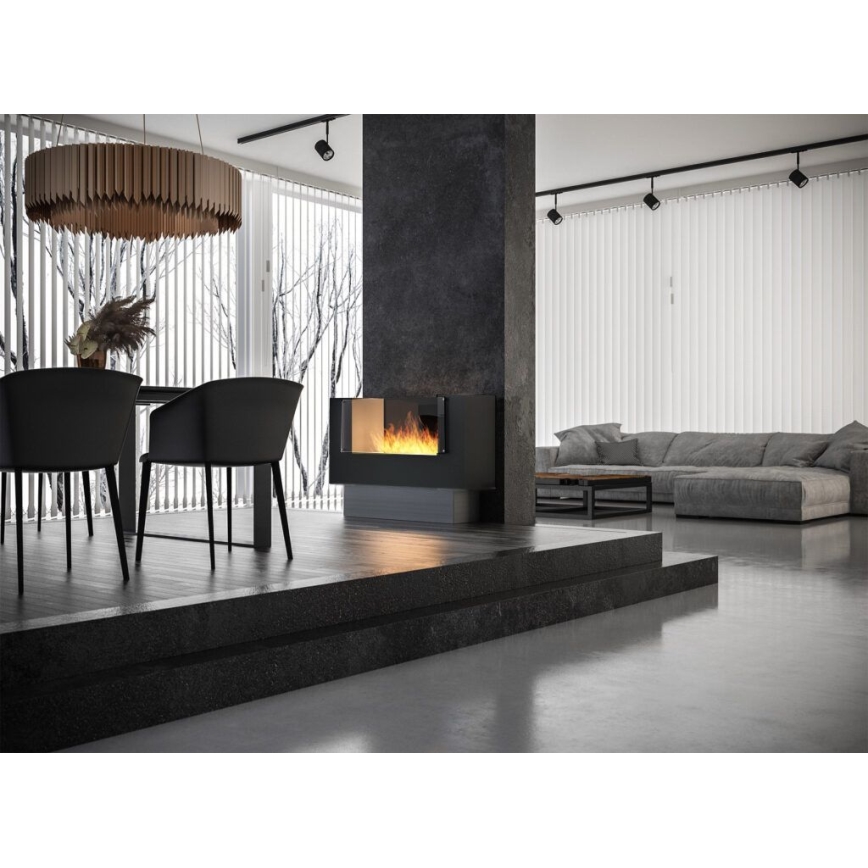 InFire - BIO takka 110x75 cm 3kW kaksipuolinen