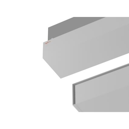 InFire - BIO takka 110x85,5 cm 3kW valkoinen