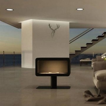 InFire - BIO takka 82,5x74,3 cm 3kW musta