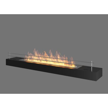 InFire - BIO takka 8x120 cm 3kW musta