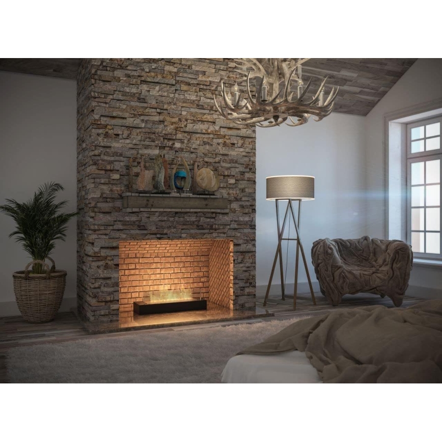 InFire - BIO takka 8x60 cm 3kW musta