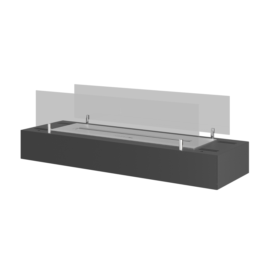 InFire - BIO takka 8x60 cm 3kW musta