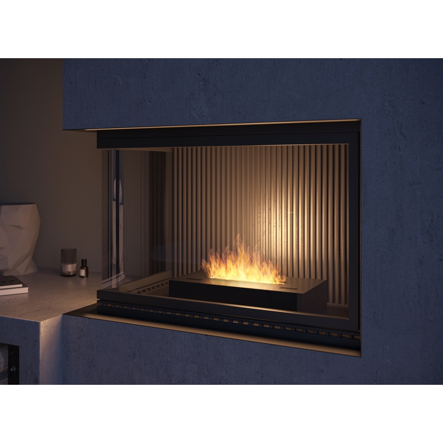 InFire - BIO takka 8x60 cm 3kW musta