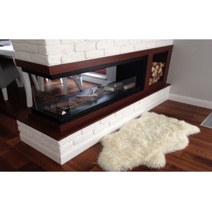 InFire - Kulma BIO takka 100x50 cm 3kW kaksipuolinen