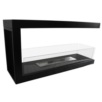 InFire - Kulma BIO takka 100x50 cm 3kW kaksipuolinen