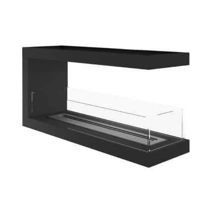 InFire - Kulma BIO takka 100x50 cm 3kW kaksipuolinen