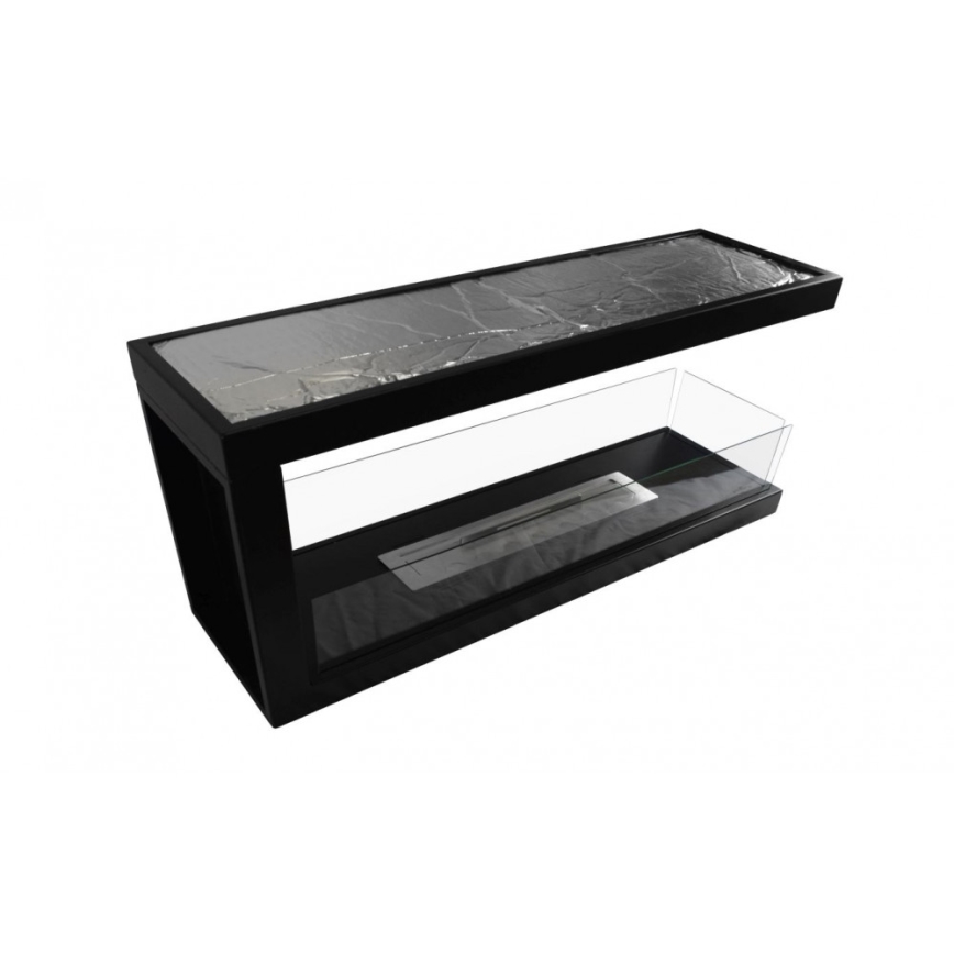 InFire - Kulma BIO takka 100x50 cm 3kW kaksipuolinen