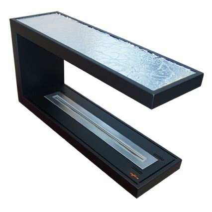 InFire - Kulma BIO takka 100x50 cm 3kW kaksipuolinen