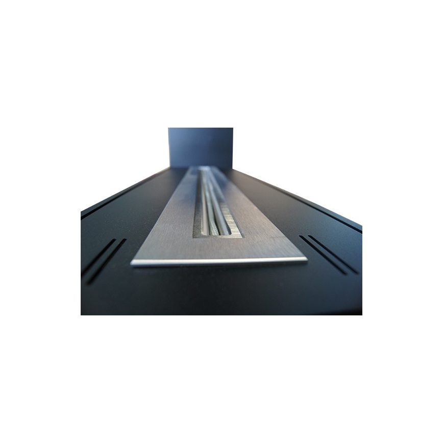 InFire - Kulma BIO takka 100x50 cm 3kW kaksipuolinen