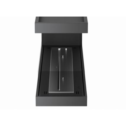 InFire - Kulma BIO takka 120x50 cm 3kW molemminpuolinen