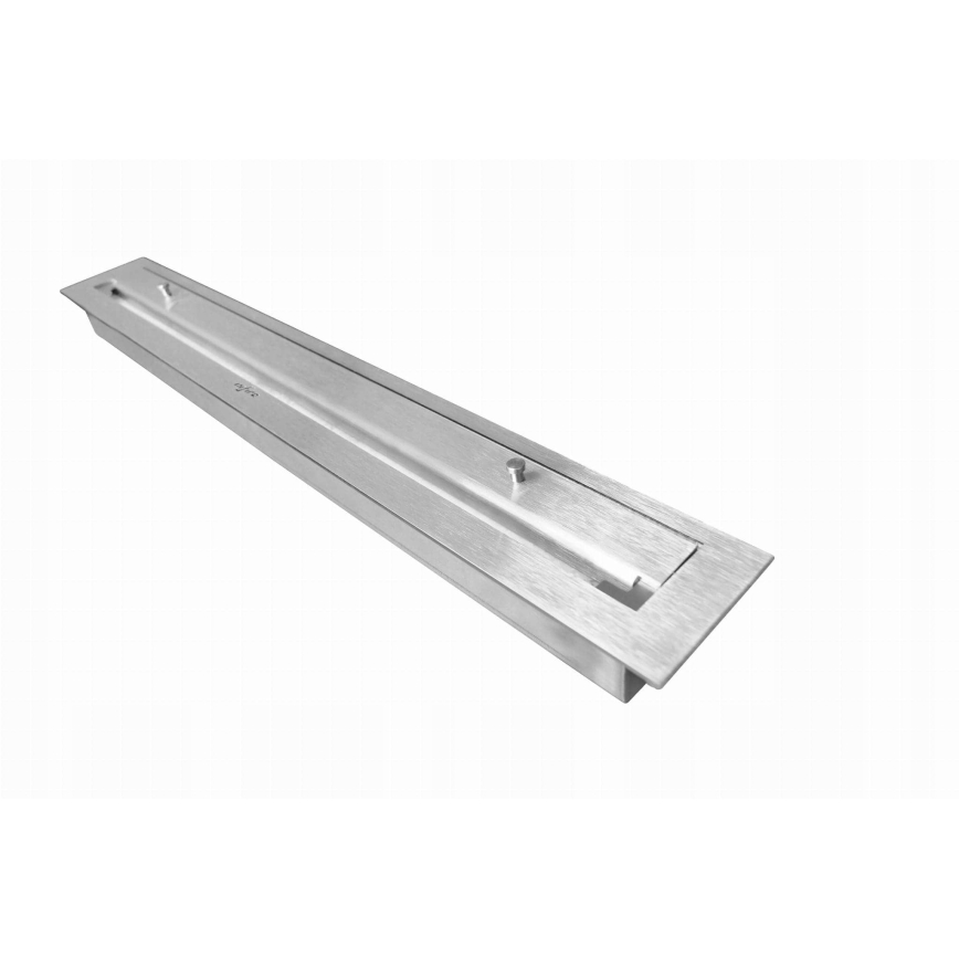 InFire - Kulma BIO takka 45x120 cm 3kW musta