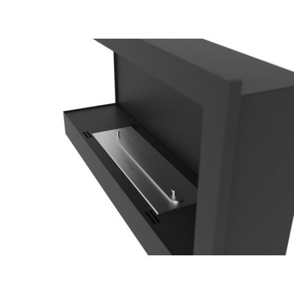InFire - Kulma BIO takka 45x90 cm 3kW musta