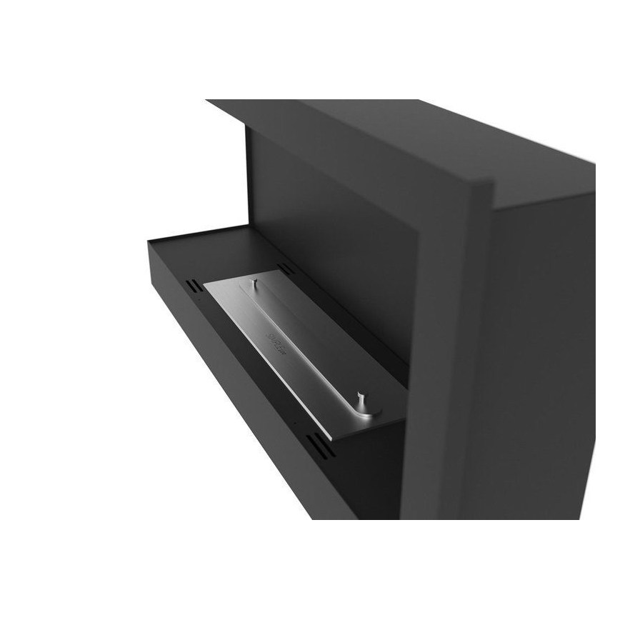 InFire - Kulma BIO takka 45x90 cm 3kW musta