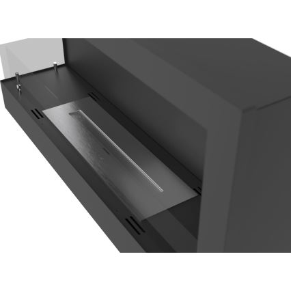 InFire - Kulma BIO takka 45x90 cm 3kW musta