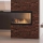 InFire - Kulma BIO takka 80x50 cm 3kW kaksipuolinen