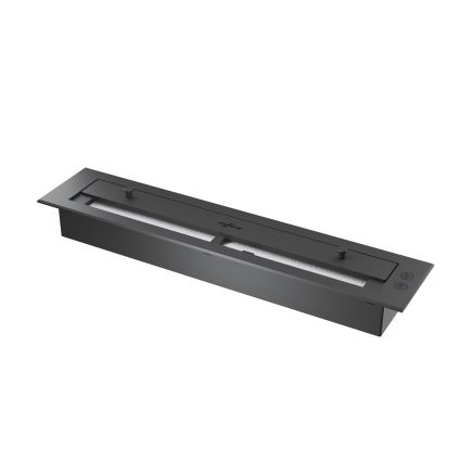 InFire - Seinä BIO takka 100x56 cm 3kW musta