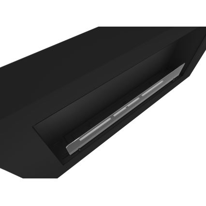 InFire - Seinä BIO takka120x56 cm 3kW musta