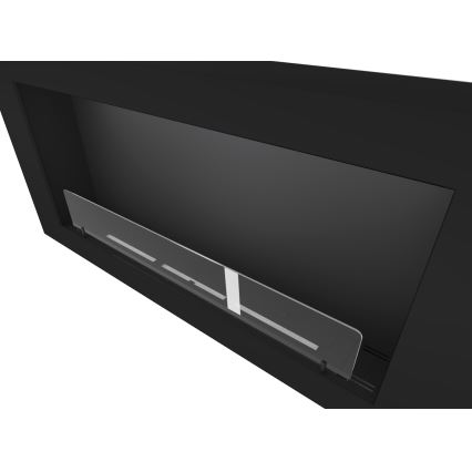 InFire - Seinä BIO takka120x56 cm 3kW musta